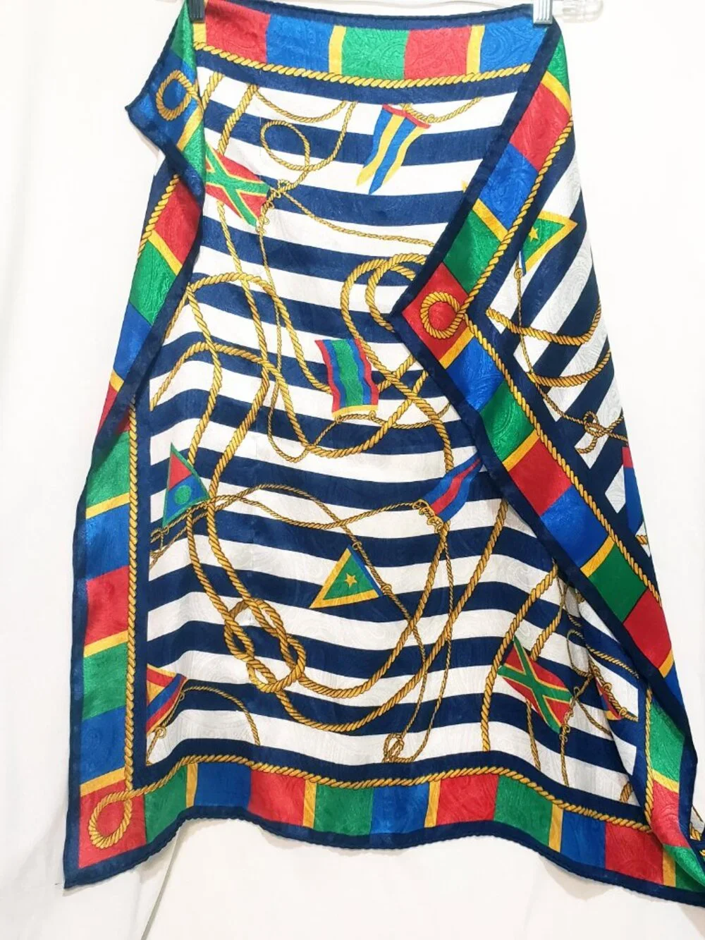 Nautical themed Scarf Polyester 31